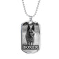 Pet Name And Image Necklace For Pet Lover