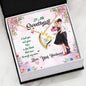 Premium Necklace For Your Sweetheart With Message Card