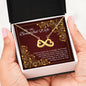 To My Beautiful Wife Love You More Than Anything- Infinity Love Necklace