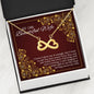 To My Beautiful Wife Love You More Than Anything- Infinity Love Necklace