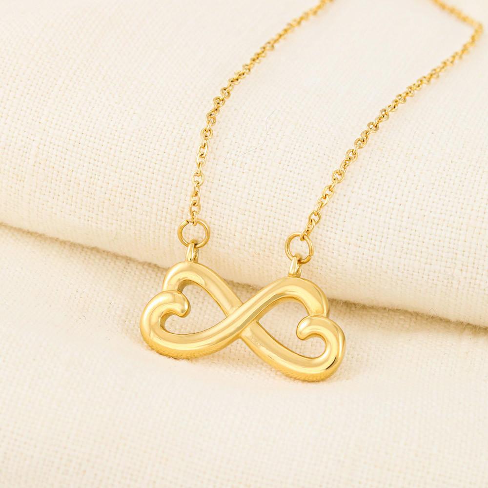 To My Beautiful Wife Love You More Than Anything- Infinity Love Necklace