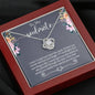 Jewelry Mahogany Style Luxury Box To My Soulmate Love Knot Necklace With Message Card