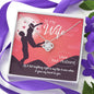 Jewelry 14K White Gold Finish To My Wife Pendant-I Gave My Heart To You