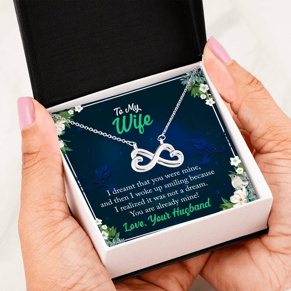 To My Wife "You Are Mine Forever And Always" Necklace