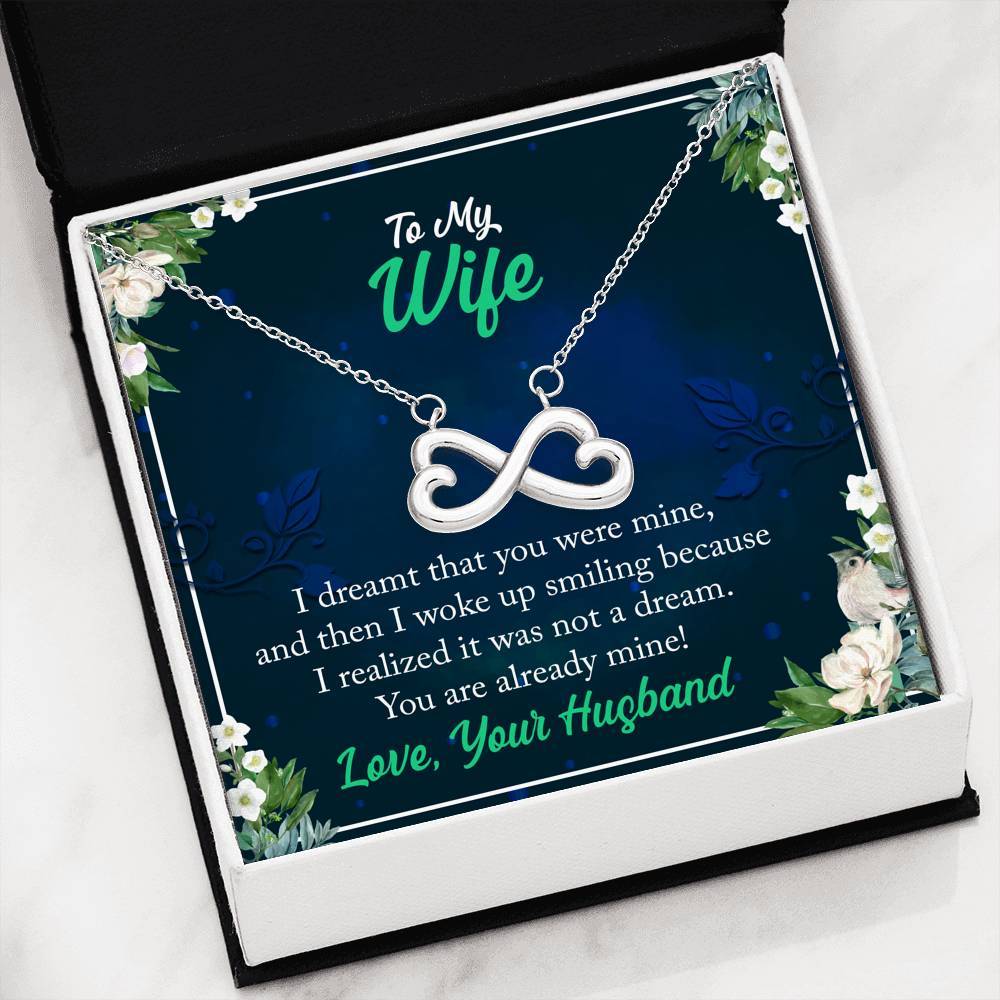To My Wife "You Are Mine Forever And Always" Necklace