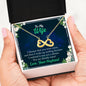 To My Wife "You Are Mine Forever And Always" Necklace