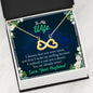 To My Wife "You Are Mine Forever And Always" Necklace