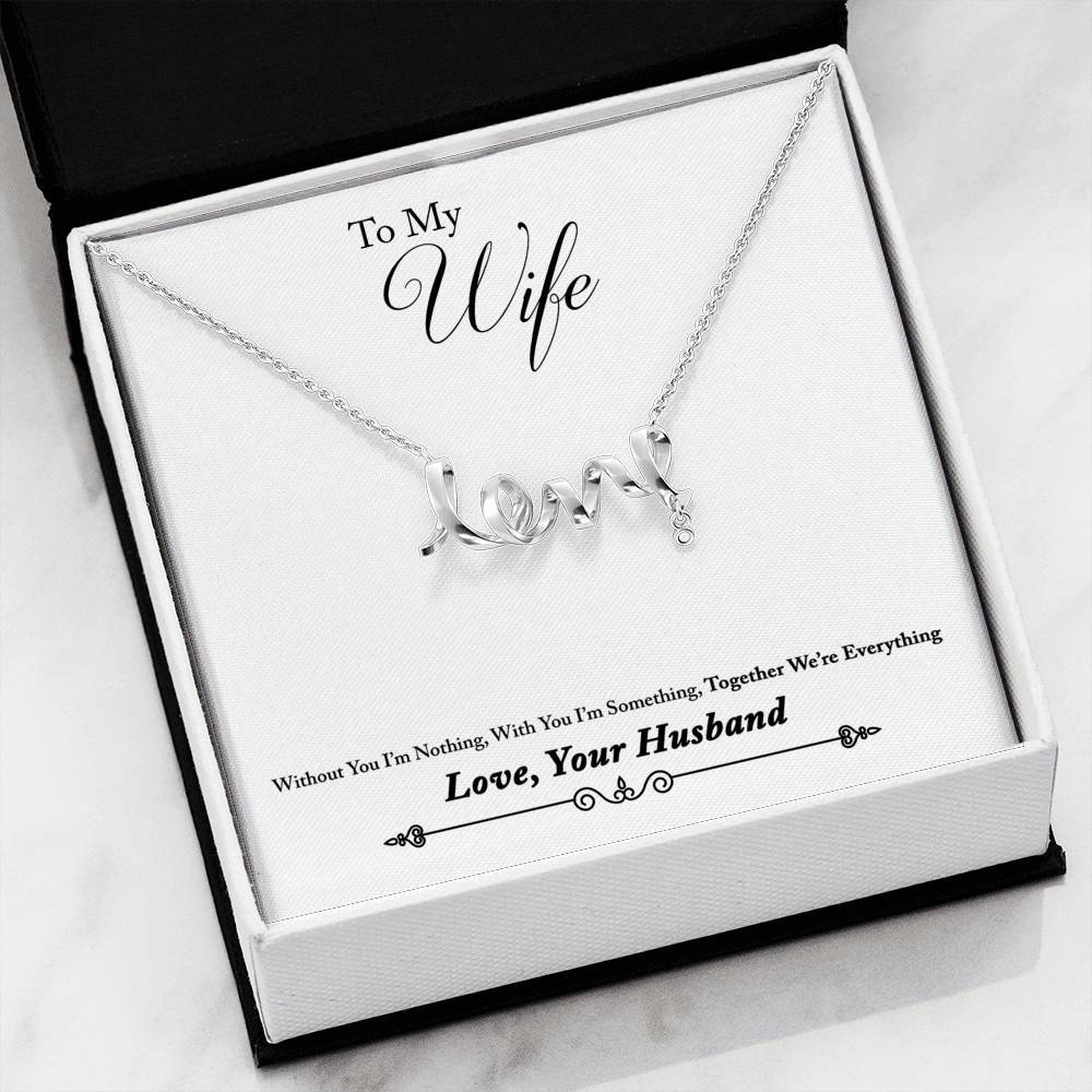 Together We Are Everything Custom Love Pendant