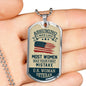 U.S. Women Veteran Necklace