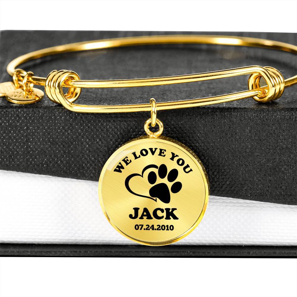 We Love You Dog Bracelets
