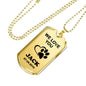 We Love You Pet Necklace
