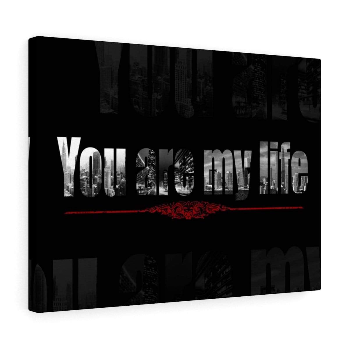 "You Are My Life" Wall Art For Couple