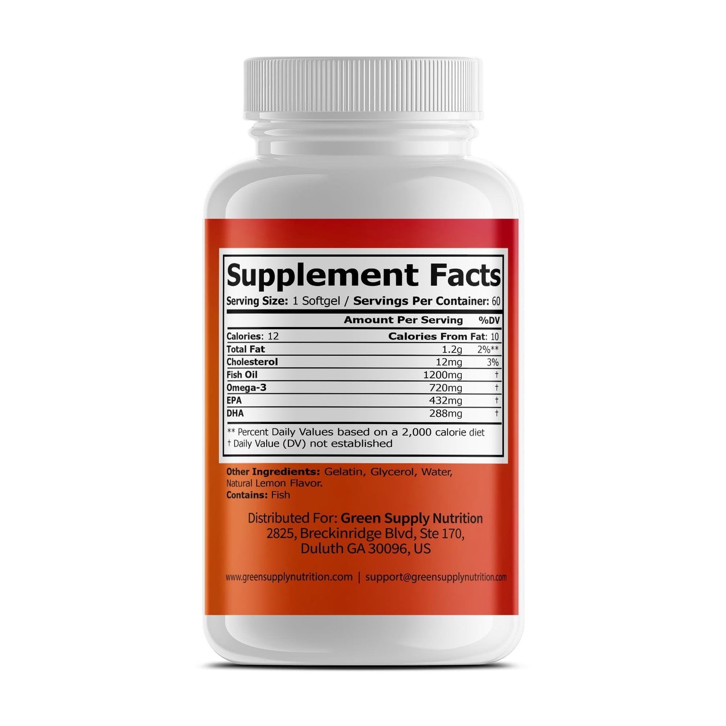 Micro Nurtritions GSN Fish Oil Omega 3