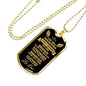 Gift Motivational Necklace To Your Daughter