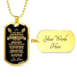 Gift Motivational Necklace To Your Daughter