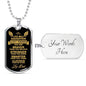 Gift Motivational Necklace To Your Daughter