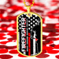 Fire Fighter Military Necklace