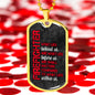 Luxury Military Fire Fighter Necklace With Engraving