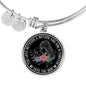 Love You Mom Silver Bracelet