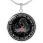 Love You Mom Silver Pendant