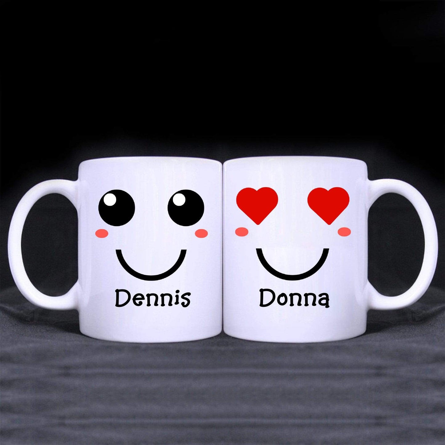 Mugs Emoji Couples Coffee Mug