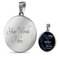 "I Love My Daughter" Necklace With Engraving
