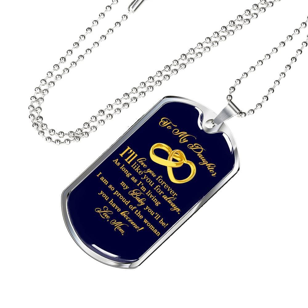 Mom And Daughter Love Necklace