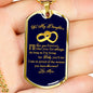 Mom And Daughter Love Necklace