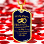 Mom And Daughter Love Necklace