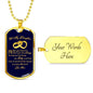 Mom And Daughter Love Necklace