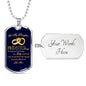 Mom And Daughter Love Necklace