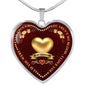 To My Daughter Whom I Love The Most Engraved Necklace