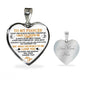 "I Need You Beside Me Always" Necklace That Express Your Love
