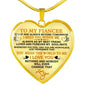 "I Need You Beside Me Always" Necklace That Express Your Love **With Transparency**