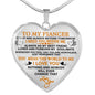 "I Need You Beside Me Always" Necklace That Express Your Love **With Transparency**