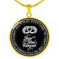 "Love You Always" Silver Necklace