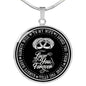 "Love You Always" Silver Necklace