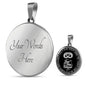 "Love You Always" Silver Necklace