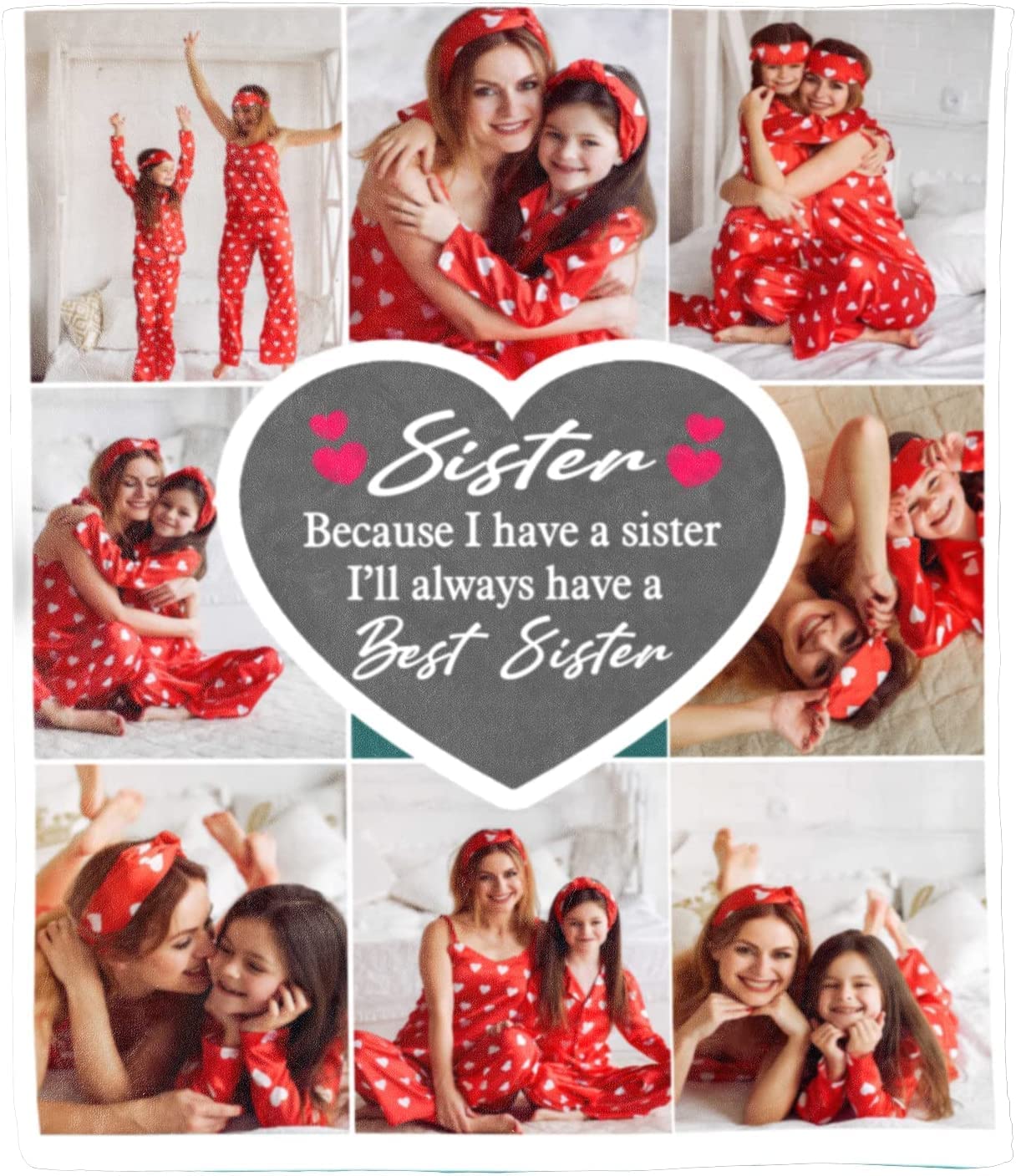Personalized Blanket Personalized Photo Blanket For Sister