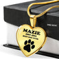 Best Dog Lover Necklace In Heart Shape