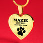 Best Dog Lover Necklace In Heart Shape