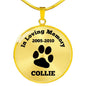 In Loving Memory Of Dog