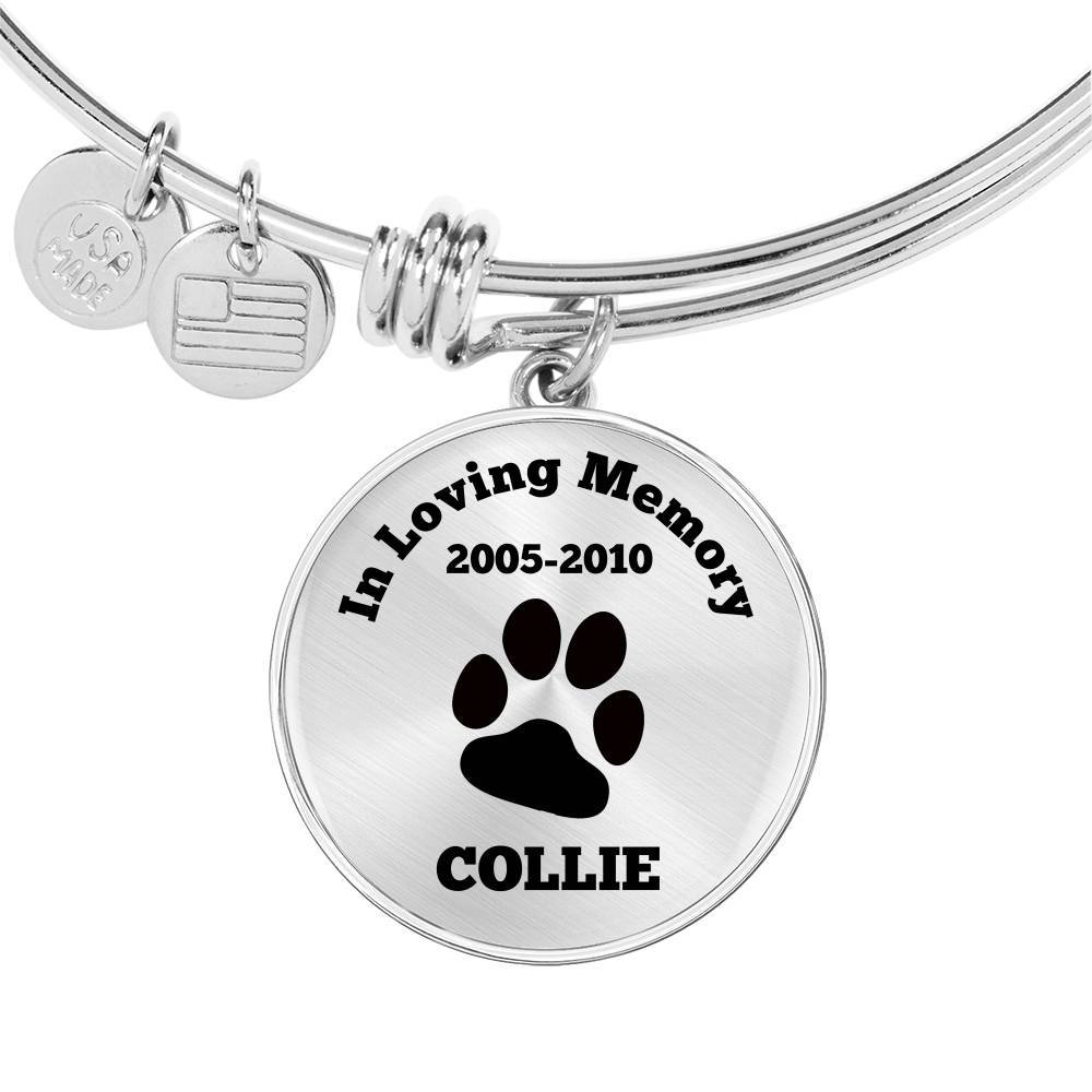 In Loving Memory Of My Dog "Dog Bracelets"