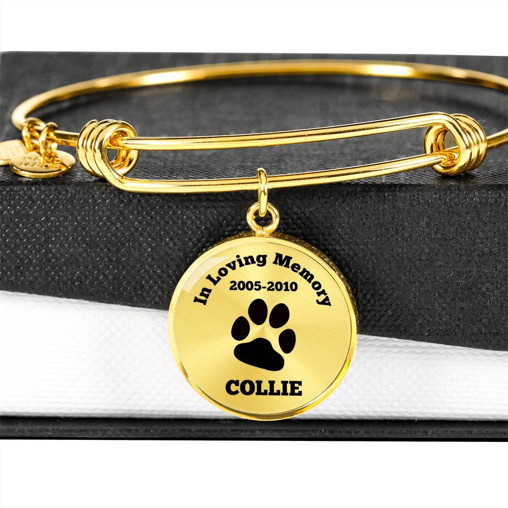 In Loving Memory Of My Dog "Dog Bracelets"