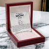 To The Best Mom Ever I Love You With All My Heart Forever Love Necklace For Mom Birthday/Mothers Day Gift For Her