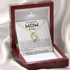 To The Best Mom Ever I Love You With All My Heart Forever Love Necklace For Mom Birthday/Mothers Day Gift For Her