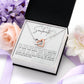 To My Soulmate With You I Am More Than Whole Interlocking Heart Necklace Gift For Her Birthday Anniversary Gift For Wife