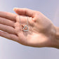 To My Soulmate With You I Am More Than Whole Interlocking Heart Necklace Gift For Her Birthday Anniversary Gift For Wife