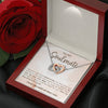 To My Soulmate I Love You With All That I Am Interlocking Heart Necklace Gift For Her Birthday Anniversary Gift For Wife