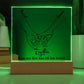 Personalized Acrylic Plaque For Couples, Custom Names, Birthday/Anniversary/Valentine's Day Gift For Him/Her